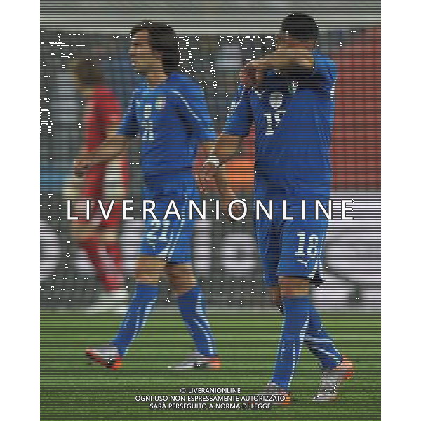 Fifa World Cup Sud Africa 2010 Match #41 Johannesburg (Ellis Park Stadium) - 24.06.2010 Slovacchia-Italia Nella Foto:Fabio QUAGLIARELLA /Ph.Vitez-Ag. Aldo Liverani