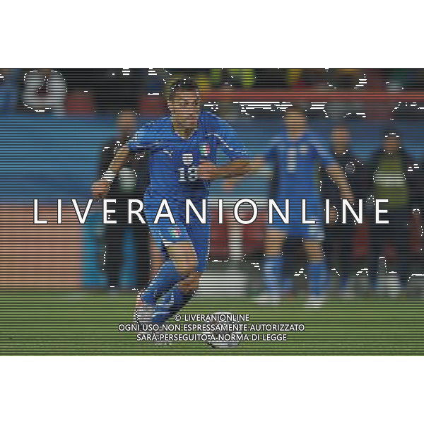 Fifa World Cup Sud Africa 2010 Match #41 Johannesburg (Ellis Park Stadium) - 24.06.2010 Slovacchia-Italia Nella Foto:Fabio QUAGLIARELLA /Ph.Vitez-Ag. Aldo Liverani