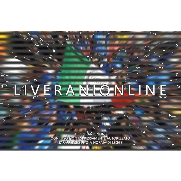 Fifa World Cup Sud Africa 2010 Match #41 Johannesburg (Ellis Park Stadium) - 24.06.2010 Slovacchia-Italia Nella Foto:Tifosi /Ph.Vitez-Ag. Aldo Liverani