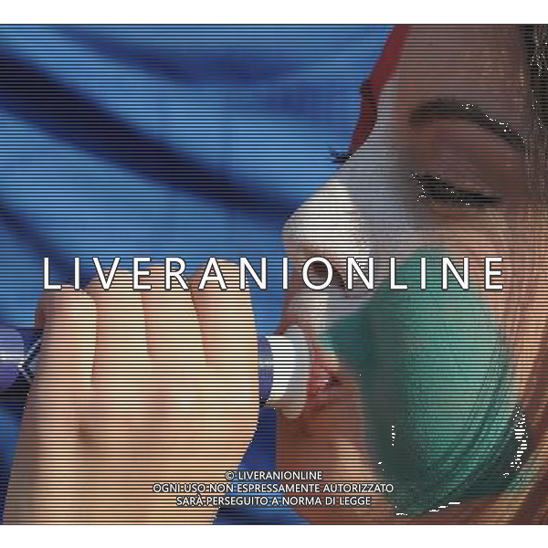 Fifa World Cup Sud Africa 2010 Match #41 Johannesburg (Ellis Park Stadium) - 24.06.2010 Slovacchia-Italia Nella Foto:Tifosi /Ph.Vitez-Ag. Aldo Liverani