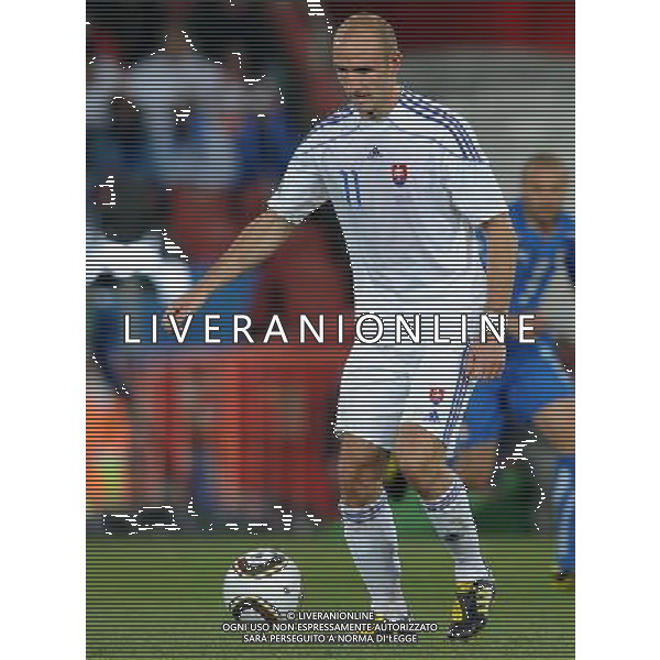 Fifa World Cup Sud Africa 2010 Match #41 Johannesburg (Ellis Park Stadium) - 24.06.2010 Slovacchia-Italia Nella Foto:Robert VITTEK /Ph.Vitez-Ag. Aldo Liverani