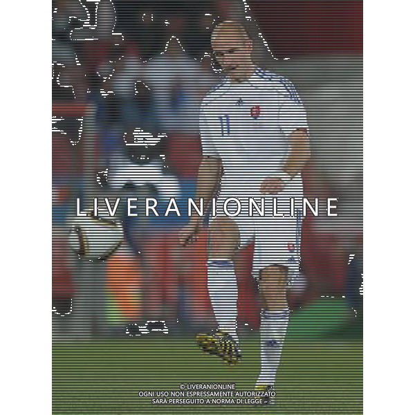 Fifa World Cup Sud Africa 2010 Match #41 Johannesburg (Ellis Park Stadium) - 24.06.2010 Slovacchia-Italia Nella Foto:Robert VITTEK /Ph.Vitez-Ag. Aldo Liverani