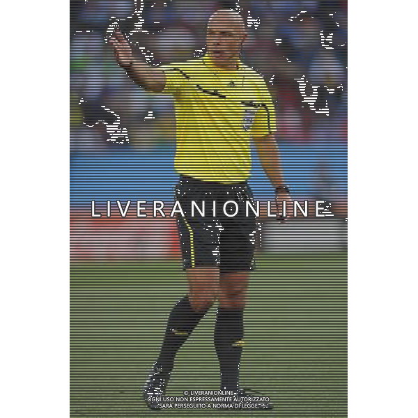 Fifa World Cup Sud Africa 2010 Match #41 Johannesburg (Ellis Park Stadium) - 24.06.2010 Slovacchia-Italia Nella Foto:Howard WEBB /Ph.Vitez-Ag. Aldo Liverani