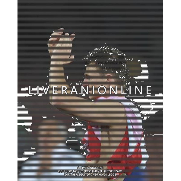 (100624) -- POLOKWANE, June 24, 2010 -- New Zealand\'s Aaron Clapham reacts after the 2010 World Cup Group F soccer match against Paraguay at Peter Mokaba stadium in Polokwane, South Africa, June 24, 2010. The match tied 0-0 and New Zealand failed to progress to the next round. Li Ga) (kh) ©Photoshot/Agenzia Aldo Liverani Sas - ITALY ONLY: PARAGUAY - NUOVA ZELANDA FIFA WORLD CUP CAMPIONATI MONDIALI SUD AFRICA 2010