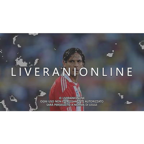 (100624) -- POLOKWANE, June 24, 2010 -- Paraguay\'s Roque Santa Cruz reacts during the 2010 World Cup Group F soccer match against New Zealand at Peter Mokaba stadium in Polokwane, South Africa, June 24, 2010. Li Ga) (kh) ©Photoshot/Agenzia Aldo Liverani Sas - ITALY ONLY: PARAGUAY - NUOVA ZELANDA FIFA WORLD CUP CAMPIONATI MONDIALI SUD AFRICA 2010