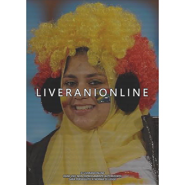 Fifa World Cup Sud Africa 2010 Match #47 Tshwane/Pretoria (Lotus Versfeld Stadium) - 25.06.2010 Cile-Spagna Nella Foto: TIFOSI /Ph.Vitez-Ag. Aldo Liverani