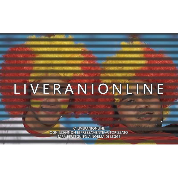 Fifa World Cup Sud Africa 2010 Match #47 Tshwane/Pretoria (Lotus Versfeld Stadium) - 25.06.2010 Cile-Spagna Nella Foto: TIFOSI /Ph.Vitez-Ag. Aldo Liverani