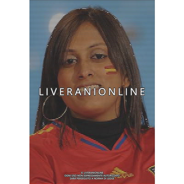 Fifa World Cup Sud Africa 2010 Match #47 Tshwane/Pretoria (Lotus Versfeld Stadium) - 25.06.2010 Cile-Spagna Nella Foto: TIFOSI /Ph.Vitez-Ag. Aldo Liverani