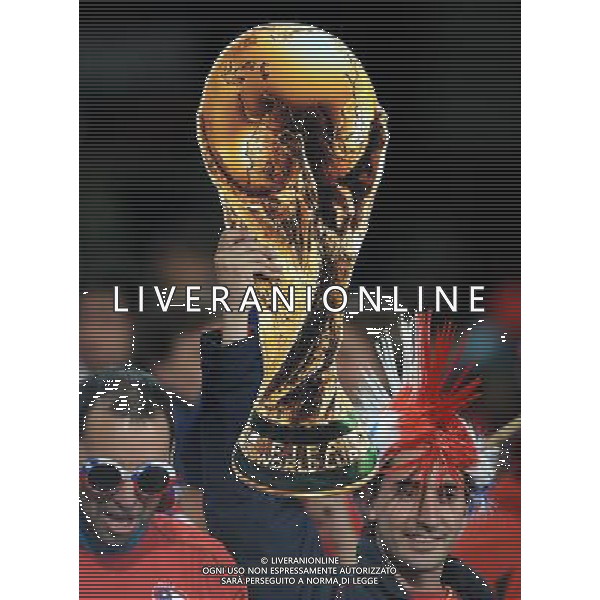 Fifa World Cup Sud Africa 2010 Match #47 Tshwane/Pretoria (Lotus Versfeld Stadium) - 25.06.2010 Cile-Spagna Nella Foto: TIFOSI /Ph.Vitez-Ag. Aldo Liverani