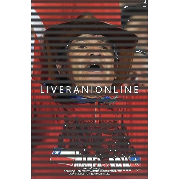 Fifa World Cup Sud Africa 2010 Match #47 Tshwane/Pretoria (Lotus Versfeld Stadium) - 25.06.2010 Cile-Spagna Nella Foto: TIFOSI /Ph.Vitez-Ag. Aldo Liverani