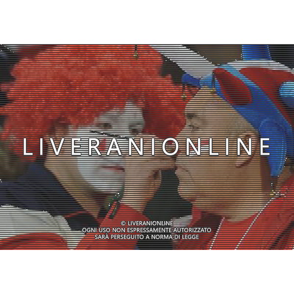 Fifa World Cup Sud Africa 2010 Match #47 Tshwane/Pretoria (Lotus Versfeld Stadium) - 25.06.2010 Cile-Spagna Nella Foto: TIFOSI /Ph.Vitez-Ag. Aldo Liverani