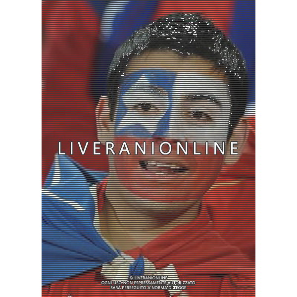 Fifa World Cup Sud Africa 2010 Match #47 Tshwane/Pretoria (Lotus Versfeld Stadium) - 25.06.2010 Cile-Spagna Nella Foto: TIFOSI /Ph.Vitez-Ag. Aldo Liverani