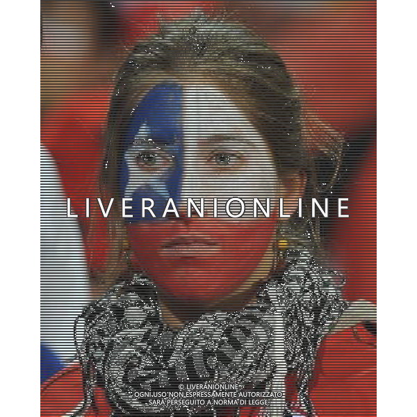 Fifa World Cup Sud Africa 2010 Match #47 Tshwane/Pretoria (Lotus Versfeld Stadium) - 25.06.2010 Cile-Spagna Nella Foto: TIFOSI /Ph.Vitez-Ag. Aldo Liverani