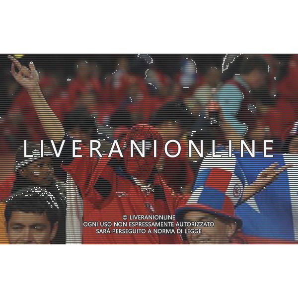 Fifa World Cup Sud Africa 2010 Match #47 Tshwane/Pretoria (Lotus Versfeld Stadium) - 25.06.2010 Cile-Spagna Nella Foto: TIFOSI /Ph.Vitez-Ag. Aldo Liverani