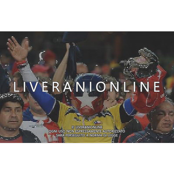 Fifa World Cup Sud Africa 2010 Match #47 Tshwane/Pretoria (Lotus Versfeld Stadium) - 25.06.2010 Cile-Spagna Nella Foto: TIFOSI /Ph.Vitez-Ag. Aldo Liverani