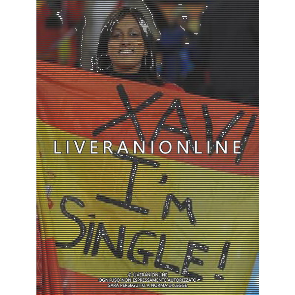 Fifa World Cup Sud Africa 2010 Match #47 Tshwane/Pretoria (Lotus Versfeld Stadium) - 25.06.2010 Cile-Spagna Nella Foto: TIFOSI /Ph.Vitez-Ag. Aldo Liverani