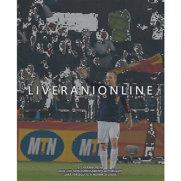 Fifa World Cup Sud Africa 2010 Match #47 Tshwane/Pretoria (Lotus Versfeld Stadium) - 25.06.2010 Cile-Spagna Nella Foto:esultanza iniesta /Ph.Vitez-Ag. Aldo Liverani