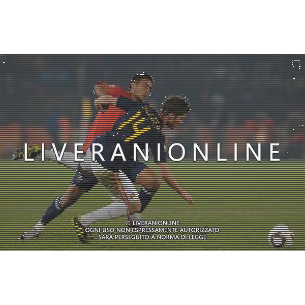 Fifa World Cup Sud Africa 2010 Match #47 Tshwane/Pretoria (Lotus Versfeld Stadium) - 25.06.2010 Cile-Spagna Nella Foto:gonzalez-xabi alonso /Ph.Vitez-Ag. Aldo Liverani