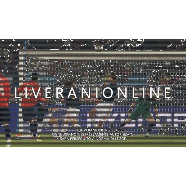 Fifa World Cup Sud Africa 2010 Match #47 Tshwane/Pretoria (Lotus Versfeld Stadium) - 25.06.2010 Cile-Spagna Nella Foto:millar gol /Ph.Vitez-Ag. Aldo Liverani