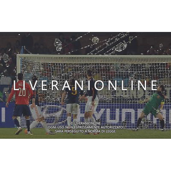 Fifa World Cup Sud Africa 2010 Match #47 Tshwane/Pretoria (Lotus Versfeld Stadium) - 25.06.2010 Cile-Spagna Nella Foto:millar gol /Ph.Vitez-Ag. Aldo Liverani