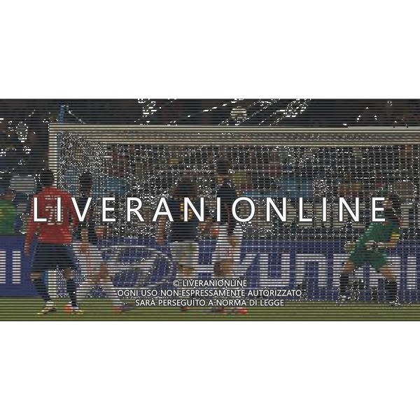 Fifa World Cup Sud Africa 2010 Match #47 Tshwane/Pretoria (Lotus Versfeld Stadium) - 25.06.2010 Cile-Spagna Nella Foto:millar gol /Ph.Vitez-Ag. Aldo Liverani