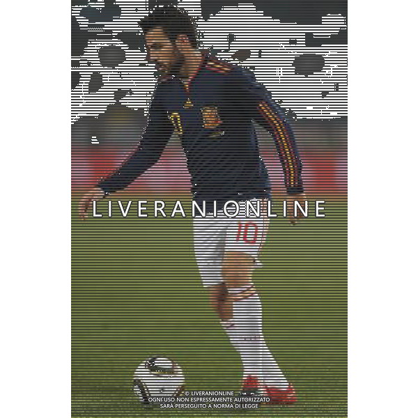 Fifa World Cup Sud Africa 2010 Match #47 Tshwane/Pretoria (Lotus Versfeld Stadium) - 25.06.2010 Cile-Spagna Nella Foto:fabregas /Ph.Vitez-Ag. Aldo Liverani