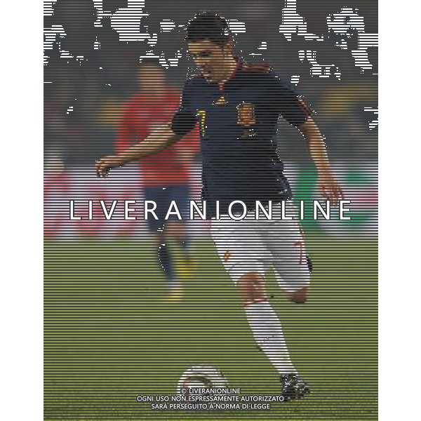 Fifa World Cup Sud Africa 2010 Match #47 Tshwane/Pretoria (Lotus Versfeld Stadium) - 25.06.2010 Cile-Spagna Nella Foto:villa /Ph.Vitez-Ag. Aldo Liverani