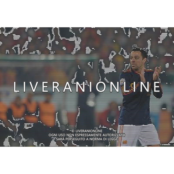 Fifa World Cup Sud Africa 2010 Match #47 Tshwane/Pretoria (Lotus Versfeld Stadium) - 25.06.2010 Cile-Spagna Nella Foto:xavi /Ph.Vitez-Ag. Aldo Liverani