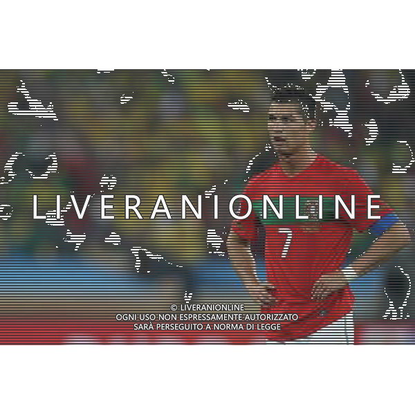 CALCIO SPORT 25.06.2010 COPPA DEL MONDO 2010 WM 2010 Sudafrica, 2010 FIFA WORLD CUP SOUTH AFRICA, Match 45, portogallo brasile POR-BRA, Portugal-Brazil, Portugal-Brasilien, 0:0 nella foto CRISTIANO RONALDO ph firo/ ALDO LIVERANI SAS
