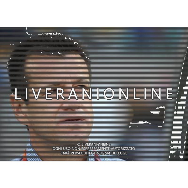 (100626) -- DURBAN, June 26, 2010 -- Brazil\'s head coach Dunga reacts during the Group G last round match against Portugal at 2010 FIFA World Cup, at Moses Mabhida stadium in Durban, South Africa, on June 25, 2010. The match tied 0-0. Both Brazil and Portugal are qualified for the round of 16. Chen Haitong) (dl) MONDIALI DI CALCIO SUDAFRICA 2010 PORTOGALLO BRASILE CALCIO SPORT ©PHOTOSHOT/ALDO LIVERANI ITALY ONLY