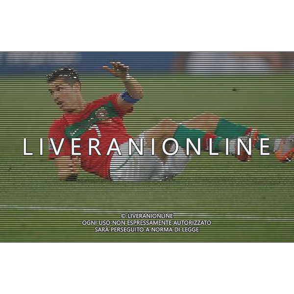 (100626) -- DURBAN, June 26, 2010 -- Cristiano Ronaldo reacts during the Group G last round match against Brazil at 2010 FIFA World Cup, at Moses Mabhida stadium in Durban, South Africa, on June 25, 2010. The match tied 0-0. Both Brazil and Portugal are qualified for the round of 16. Liao Yujie) (dl) MONDIALI DI CALCIO SUDAFRICA 2010 PORTOGALLO BRASILE CALCIO SPORT ©PHOTOSHOT/ALDO LIVERANI ITALY ONLY