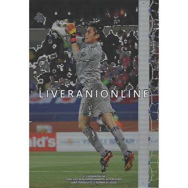(100625) -- RUSTENBURG, June 25, 2010 () -- Japan\'s goalkeeper Eiji Kawashima saves a ball during the Group E last round match against Denmark at 2010 FIFA World Cup, at Royal Bafokeng stadium in Rustenburg, South Africa, on June 24, 2010. Japan won 3-1 and qualifies for the next round. (/Xu Suhui) (dl) CALCIO SPORT DANIMARCA GIAPPONE MONDIALI DI CALCIO SUDAFRICA 2010 ©PHOTSHOT/ALDO LIVERANI ITALY ONLY