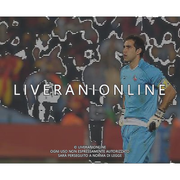 Fifa World Cup Sud Africa 2010 Match #47 Tshwane/Pretoria (Lotus Versfeld Stadium) - 25.06.2010 Cile-Spagna Nella Foto:Claudio BRAVO /Ph.Vitez-Ag. Aldo Liverani