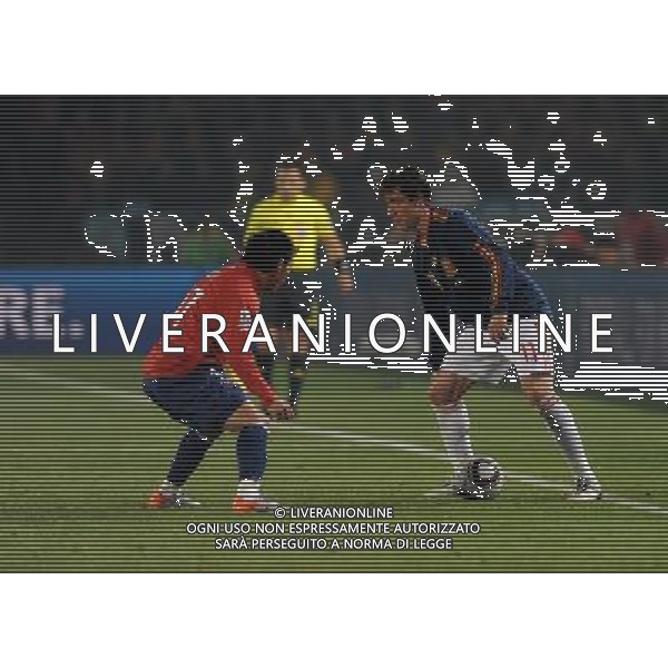 Fifa World Cup Sud Africa 2010 Match #47 Tshwane/Pretoria (Lotus Versfeld Stadium) - 25.06.2010 Cile-Spagna Nella Foto:Joan CAMPDEVILLA /Ph.Vitez-Ag. Aldo Liverani