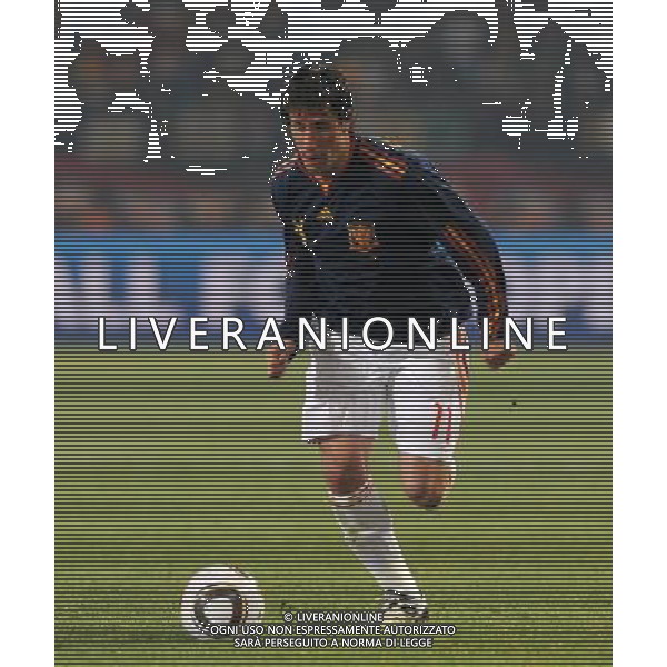 Fifa World Cup Sud Africa 2010 Match #47 Tshwane/Pretoria (Lotus Versfeld Stadium) - 25.06.2010 Cile-Spagna Nella Foto:Joan CAMPDEVILLA /Ph.Vitez-Ag. Aldo Liverani