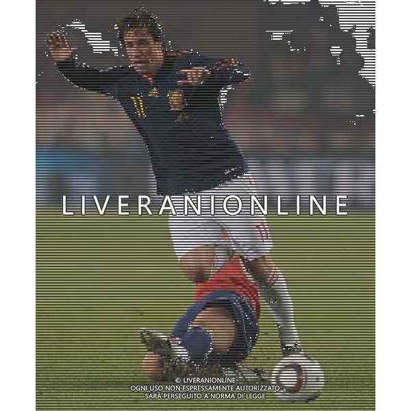 Fifa World Cup Sud Africa 2010 Match #47 Tshwane/Pretoria (Lotus Versfeld Stadium) - 25.06.2010 Cile-Spagna Nella Foto:Joan CAMPDEVILLA /Ph.Vitez-Ag. Aldo Liverani