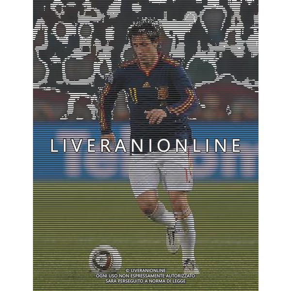 Fifa World Cup Sud Africa 2010 Match #47 Tshwane/Pretoria (Lotus Versfeld Stadium) - 25.06.2010 Cile-Spagna Nella Foto:Joan CAMPDEVILLA /Ph.Vitez-Ag. Aldo Liverani