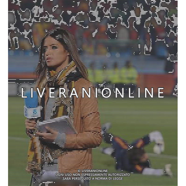 Fifa World Cup Sud Africa 2010 Match #47 Tshwane/Pretoria (Lotus Versfeld Stadium) - 25.06.2010 Cile-Spagna Nella Foto:Sara CARBONERO-Iker CASILLAS /Ph.Vitez-Ag. Aldo Liverani