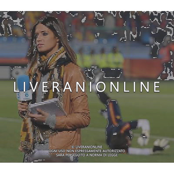 Fifa World Cup Sud Africa 2010 Match #47 Tshwane/Pretoria (Lotus Versfeld Stadium) - 25.06.2010 Cile-Spagna Nella Foto:Sara CARBONERO-Iker CASILLAS /Ph.Vitez-Ag. Aldo Liverani