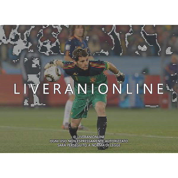 Fifa World Cup Sud Africa 2010 Match #47 Tshwane/Pretoria (Lotus Versfeld Stadium) - 25.06.2010 Cile-Spagna Nella Foto:Iker CASILLAS /Ph.Vitez-Ag. Aldo Liverani