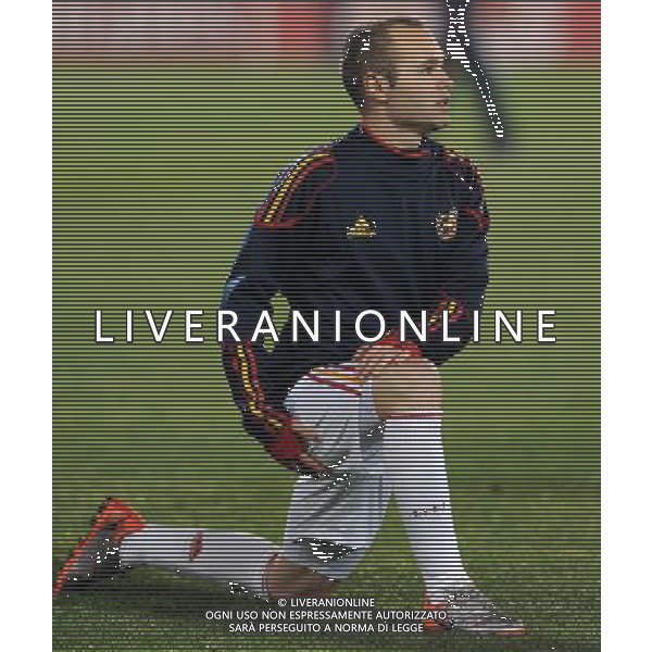 Fifa World Cup Sud Africa 2010 Match #47 Tshwane/Pretoria (Lotus Versfeld Stadium) - 25.06.2010 Cile-Spagna Nella Foto:Andres INIESTA /Ph.Vitez-Ag. Aldo Liverani