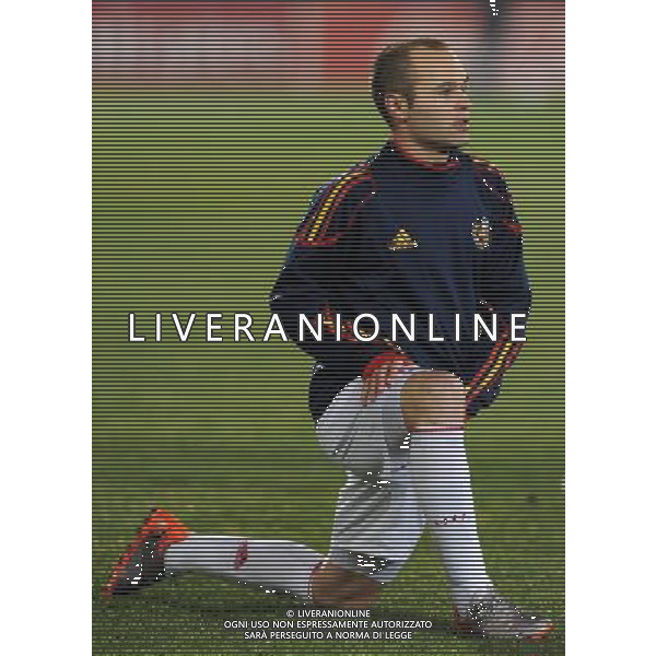 Fifa World Cup Sud Africa 2010 Match #47 Tshwane/Pretoria (Lotus Versfeld Stadium) - 25.06.2010 Cile-Spagna Nella Foto:Andres INIESTA /Ph.Vitez-Ag. Aldo Liverani