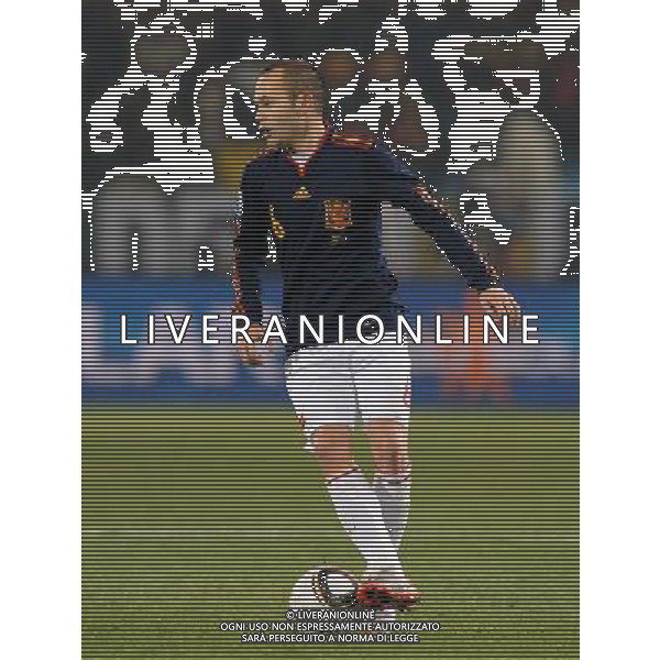 Fifa World Cup Sud Africa 2010 Match #47 Tshwane/Pretoria (Lotus Versfeld Stadium) - 25.06.2010 Cile-Spagna Nella Foto:Andres INIESTA /Ph.Vitez-Ag. Aldo Liverani