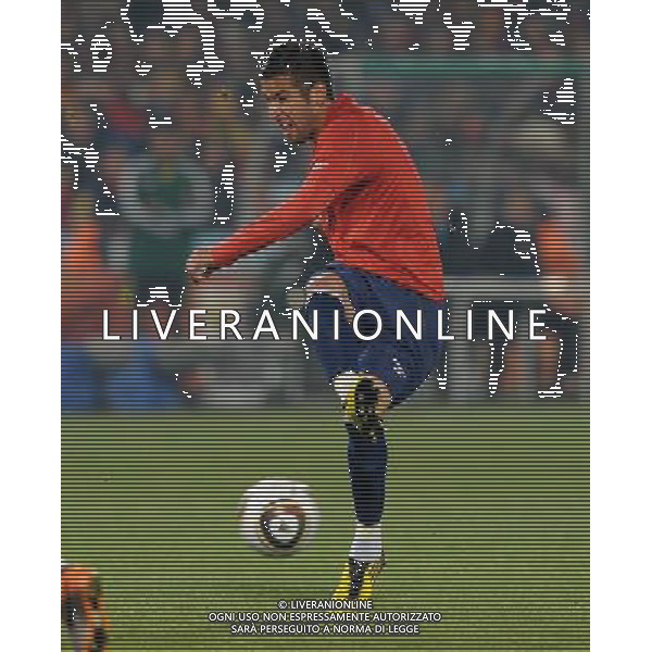 Fifa World Cup Sud Africa 2010 Match #47 Tshwane/Pretoria (Lotus Versfeld Stadium) - 25.06.2010 Cile-Spagna Nella Foto:Mauricio ISLA /Ph.Vitez-Ag. Aldo Liverani