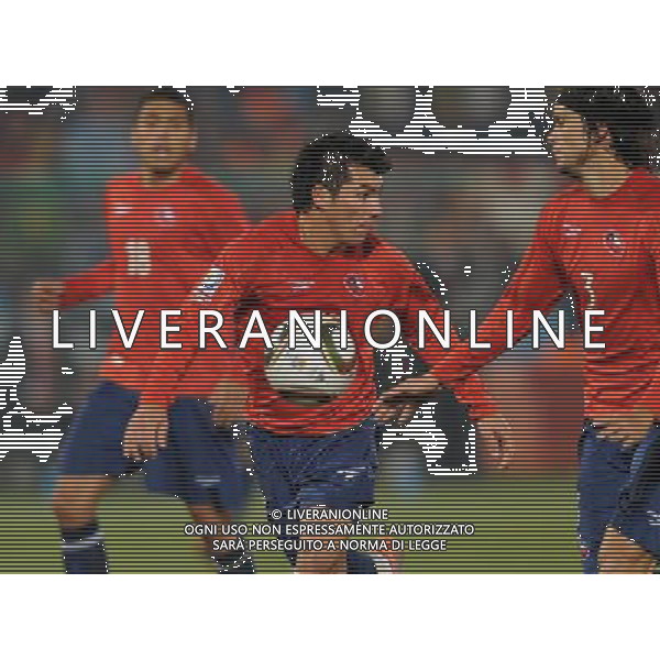 Fifa World Cup Sud Africa 2010 Match #47 Tshwane/Pretoria (Lotus Versfeld Stadium) - 25.06.2010 Cile-Spagna Nella Foto:Gary MEDEL /Ph.Vitez-Ag. Aldo Liverani