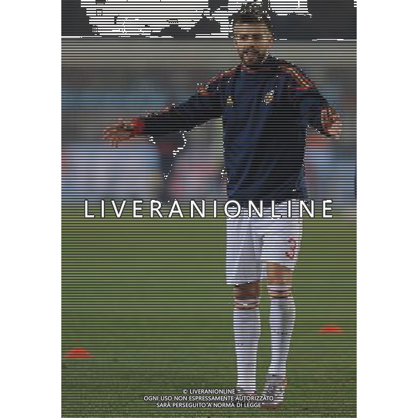 Fifa World Cup Sud Africa 2010 Match #47 Tshwane/Pretoria (Lotus Versfeld Stadium) - 25.06.2010 Cile-Spagna Nella Foto:Gerard PIQUE /Ph.Vitez-Ag. Aldo Liverani