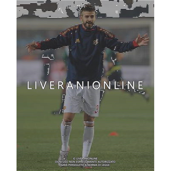 Fifa World Cup Sud Africa 2010 Match #47 Tshwane/Pretoria (Lotus Versfeld Stadium) - 25.06.2010 Cile-Spagna Nella Foto:Gerard PIQUE /Ph.Vitez-Ag. Aldo Liverani