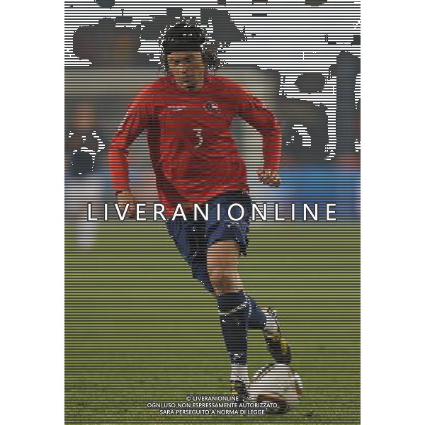 Fifa World Cup Sud Africa 2010 Match #47 Tshwane/Pretoria (Lotus Versfeld Stadium) - 25.06.2010 Cile-Spagna Nella Foto:Waldo PONCE /Ph.Vitez-Ag. Aldo Liverani