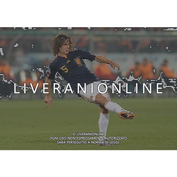 Fifa World Cup Sud Africa 2010 Match #47 Tshwane/Pretoria (Lotus Versfeld Stadium) - 25.06.2010 Cile-Spagna Nella Foto:Carles PUYOL /Ph.Vitez-Ag. Aldo Liverani