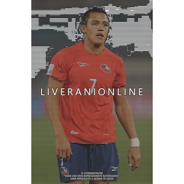 Fifa World Cup Sud Africa 2010 Match #47 Tshwane/Pretoria (Lotus Versfeld Stadium) - 25.06.2010 Cile-Spagna Nella Foto:Alexis SANCHEZ /Ph.Vitez-Ag. Aldo Liverani